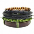 Pulsera Unisex detalle verde